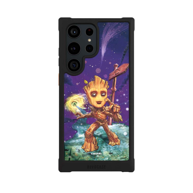 Galaxy S23 Ultra NIVOmax Baby Groot Galaxy Touch