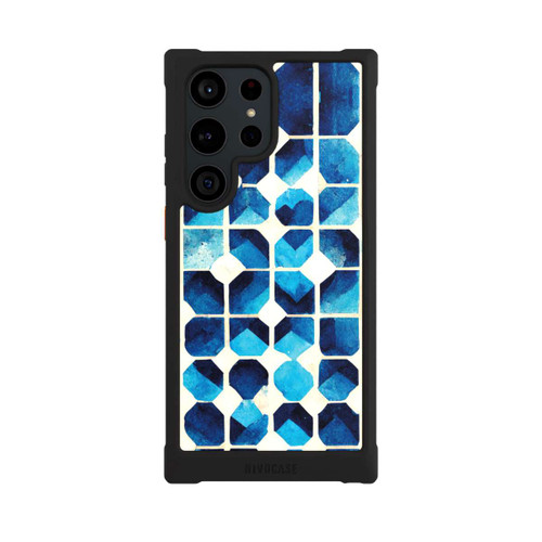 Samsung Galaxy S23 Ultra NIVOmax Blaues Muster
