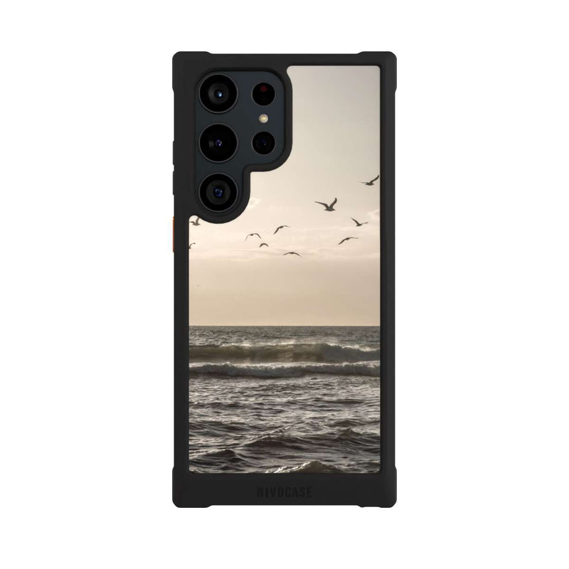 Galaxy S23 Ultra NIVOmax Les oiseaux et la mer 3