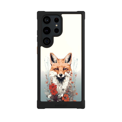 Samsung Galaxy S23 Ultra NIVOmax  Fox with Flowers