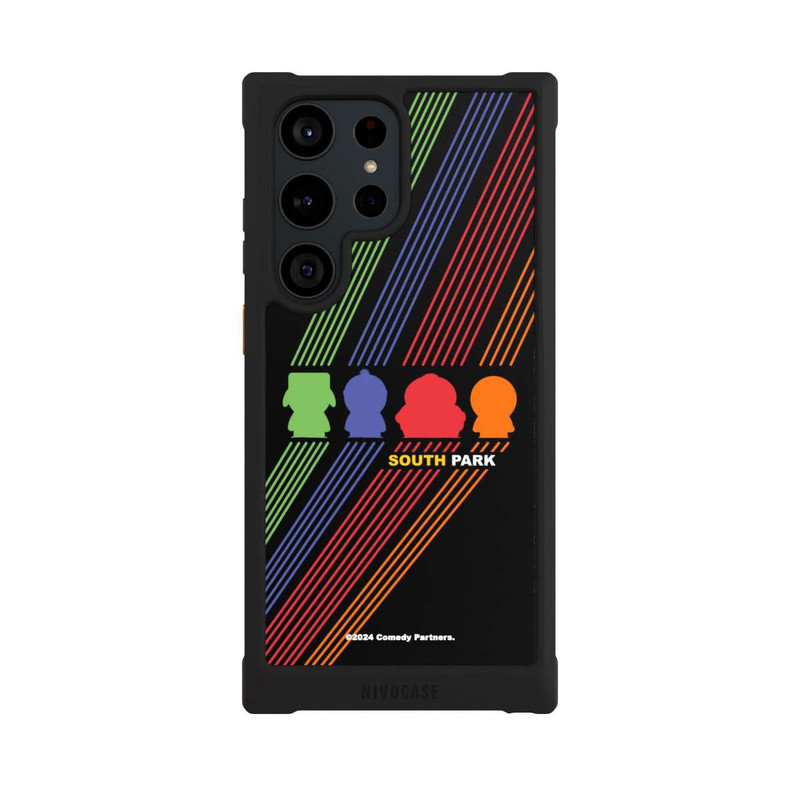 Galaxy S23 Ultra NIVOmax South Park Boys Colored Stripes