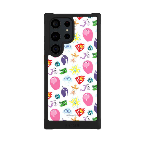 Samsung Galaxy S23 Ultra NIVOmax Inside out Character Pattern White