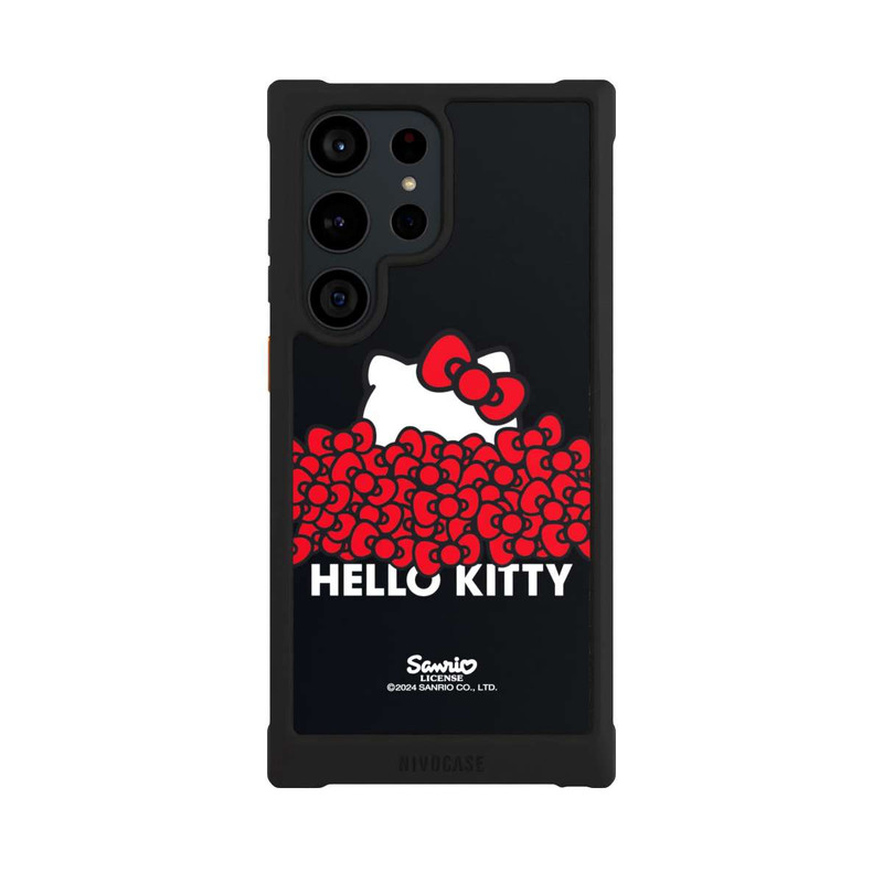 Galaxy S23 Ultra NIVOmax Hello Kitty mit Schleifen