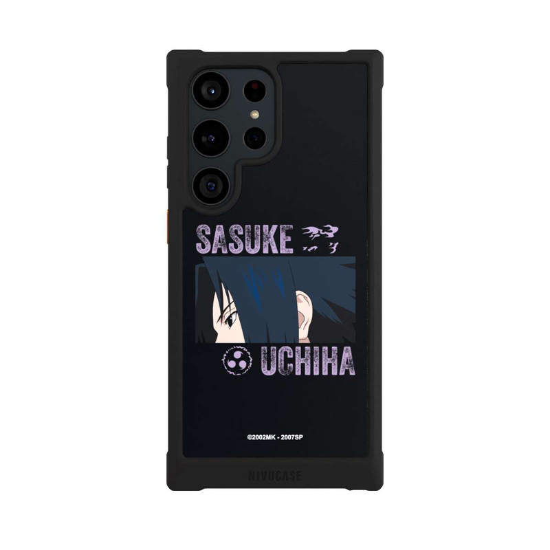 Galaxy S23 Ultra NIVOmax Sasuke Uchiha Gros plan