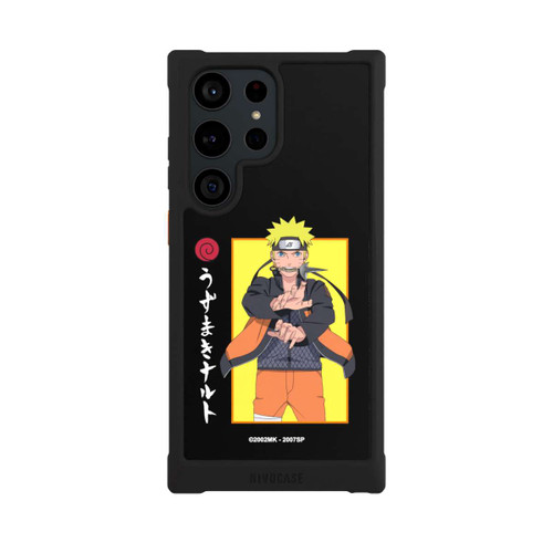 Samsung Galaxy S23 Ultra NIVOmax Naruto Kampfposition Schwarz