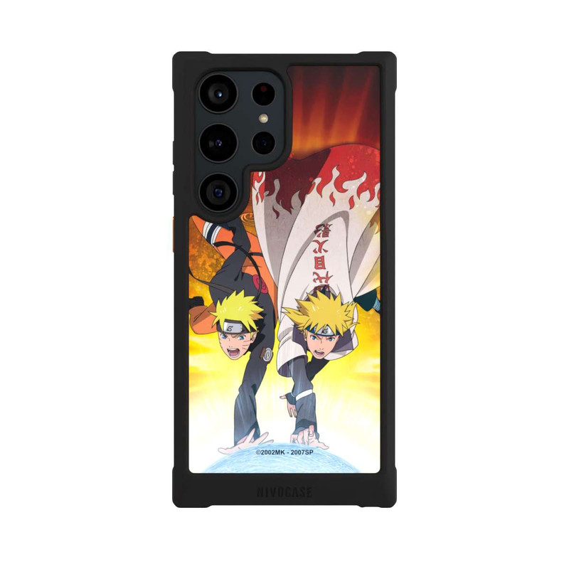 Galaxy S23 Ultra NIVOmax Naruto Minato Vater und Sohn