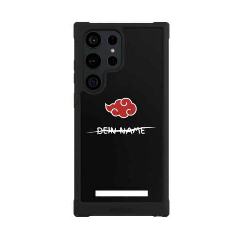 Samsung Galaxy S23 Ultra NIVOmax Akatsuki personalisierbar Schwarz