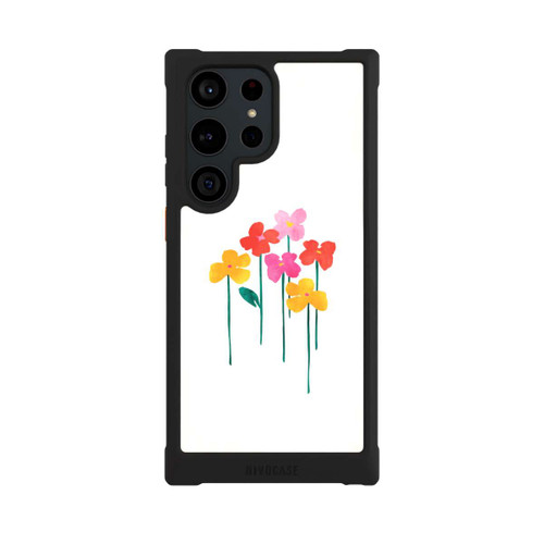 Samsung Galaxy S23 Ultra NIVOmax Kleine glückliche Blumen