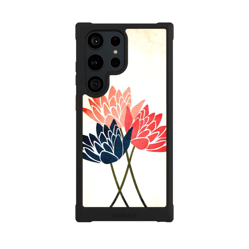 Galaxy S23 Ultra NIVOmax Drei Blüten