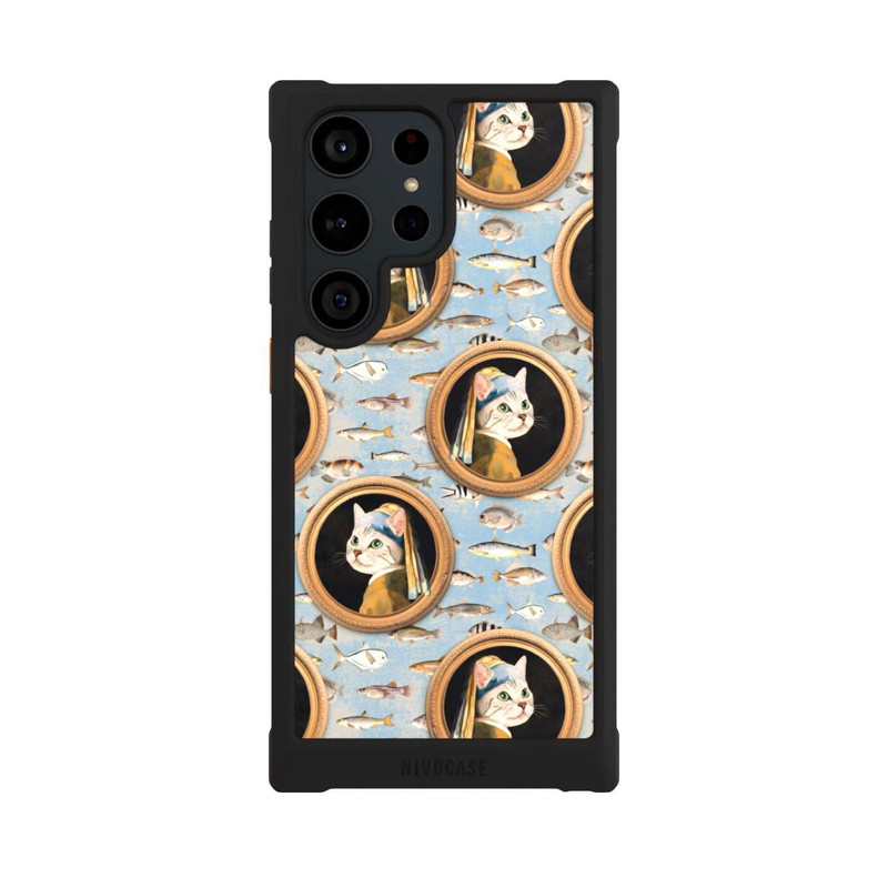 Galaxy S23 Ultra NIVOmax Katzen Muster