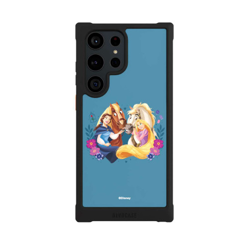 Samsung Galaxy S23 Ultra NIVOmax Disney Prinzessinnen Belle and Rapunzel mit Pferden