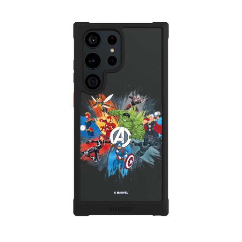 Samsung Galaxy S23 Ultra NIVOmax Marvel's Avengers Black