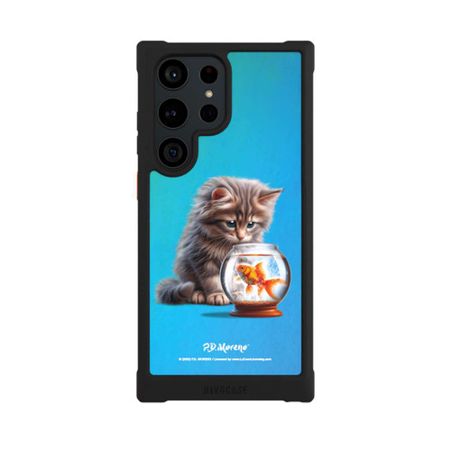 Samsung Galaxy S23 Ultra NIVOmax Cat And Gold Fish