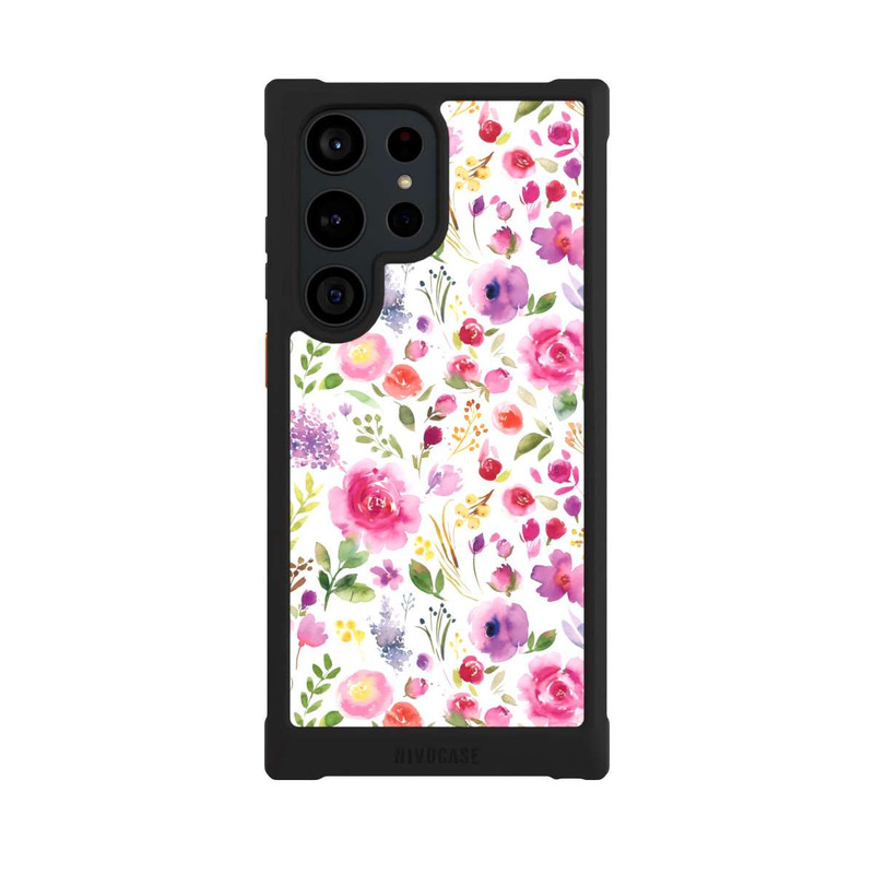 Galaxy S23 Ultra NIVOmax Roses Flowers Purple