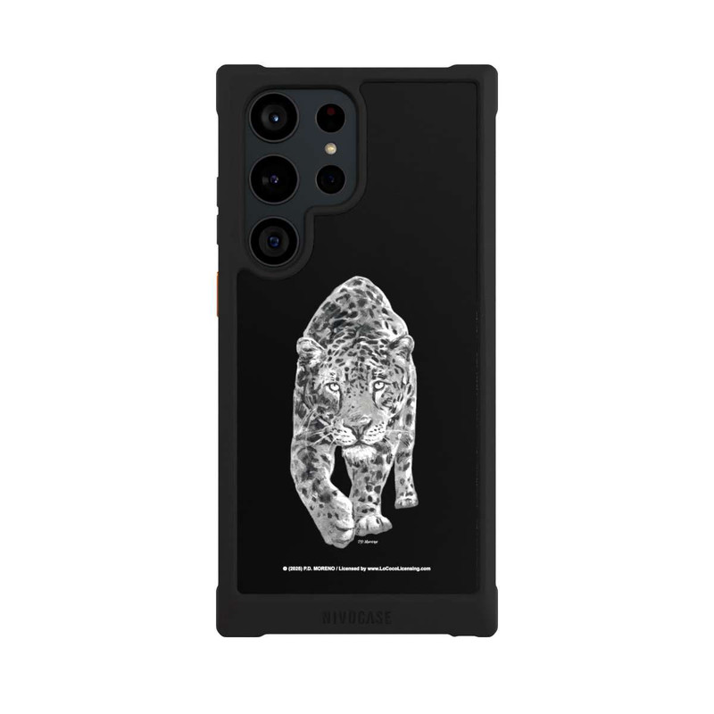 Galaxy S23 Ultra NIVOmax Leopard Schwarz