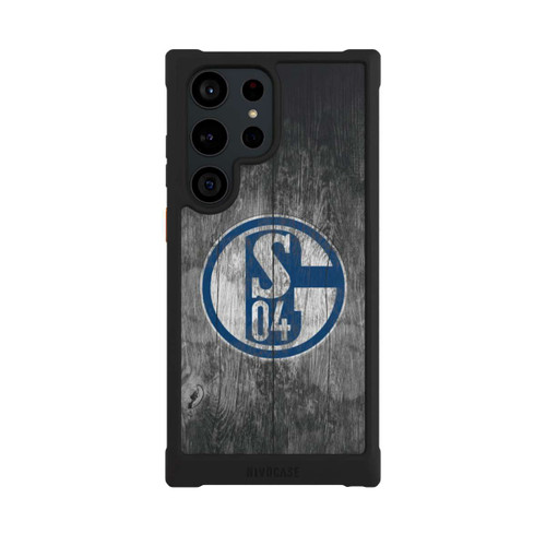 Samsung Galaxy S23 Ultra NIVOmax Schalke 04 Holz Look