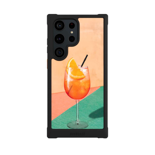 Samsung Galaxy S23 Ultra NIVOmax Cocktail Orange Green