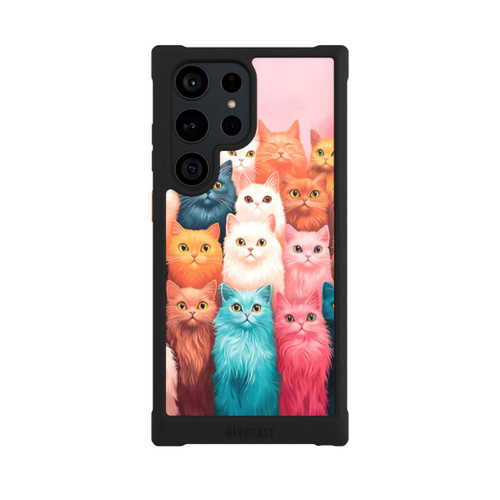 Samsung Galaxy S23 Ultra NIVOmax Cats Looking