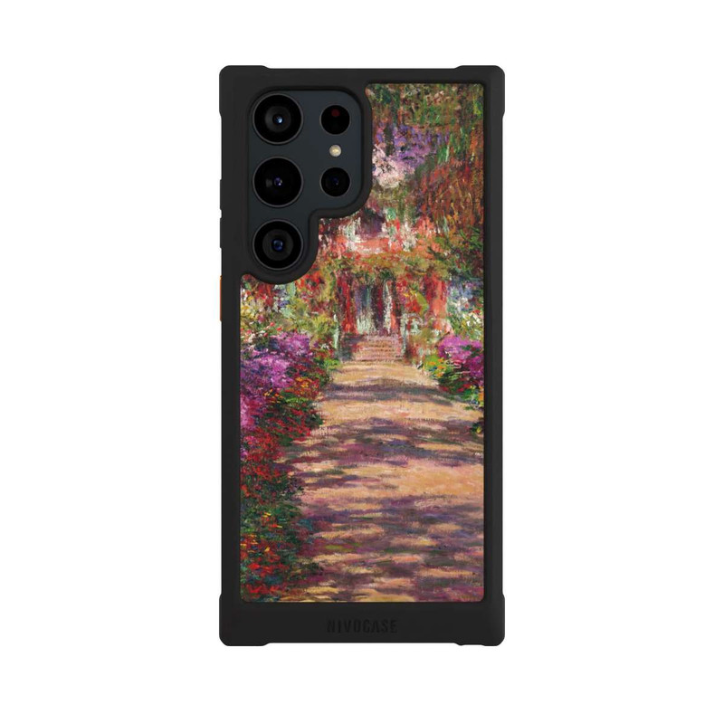 Galaxy S23 Ultra NIVOmax Eine Allee in Monets Garten in Giverny by Claude Monet