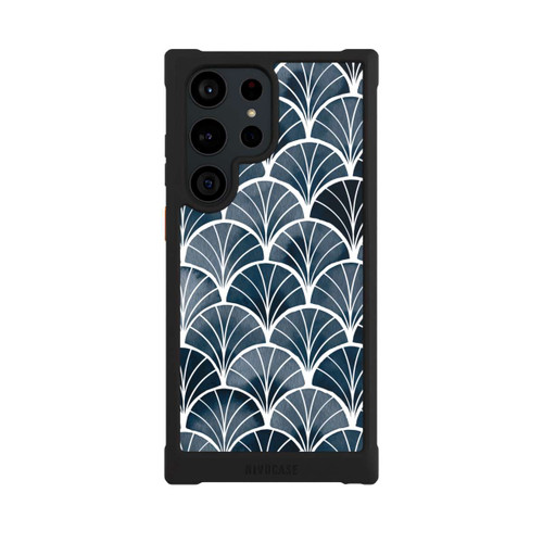 Samsung Galaxy S23 Ultra NIVOmax Botanical Breeze Art Deco Grey