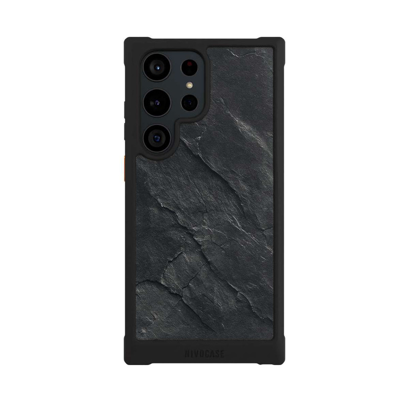 Galaxy S23 Ultra NIVOmax Dunkler Schiefer Look