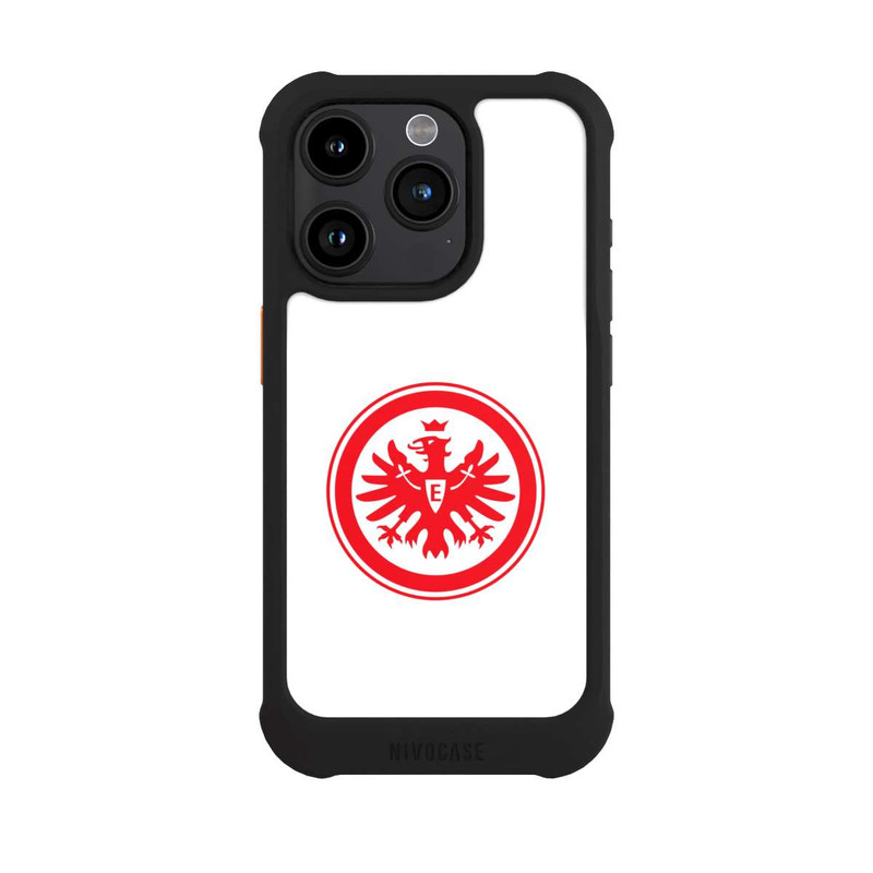 iPhone 15 Pro NIVOmax Eintracht Frankfurt Weiss Rot