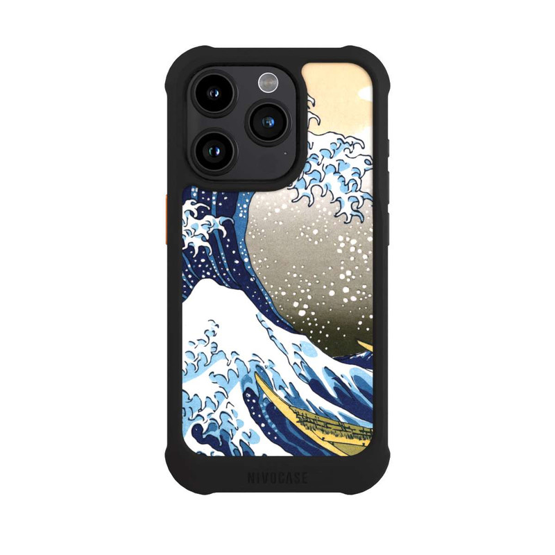 iPhone 15 Pro NIVOmax Great Wave of Kanagawa / Die große Welle vor Kanagawa