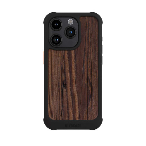 Apple iPhone 15 Pro NIVOmax Maserung Holzlook