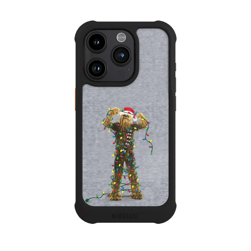 iPhone 15 Pro NIVOmax Chewbacca Christmas Lights