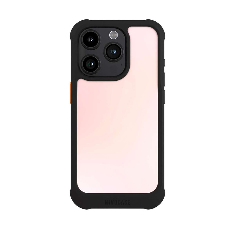 iPhone 15 Pro NIVOmax Rosa Wolken