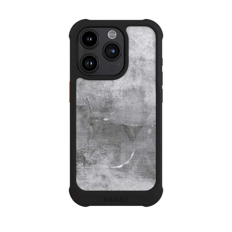 iPhone 15 Pro NIVOmax Graue Betonwand 2