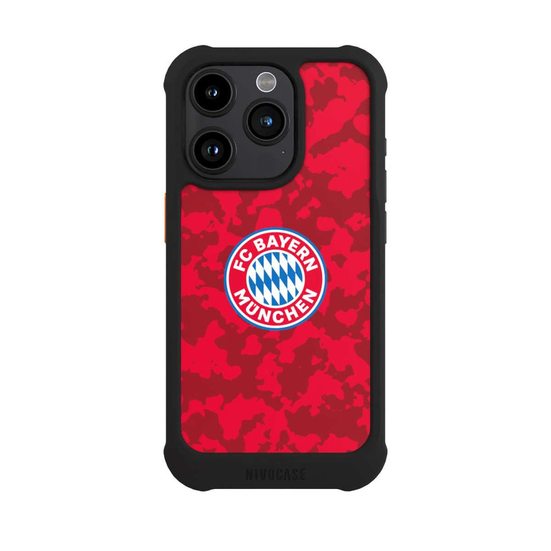 iPhone 15 Pro NIVOmax Camouflage pattern FCB