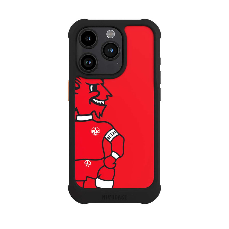 iPhone 15 Pro NIVOmax FCK Betzi mit Fußball