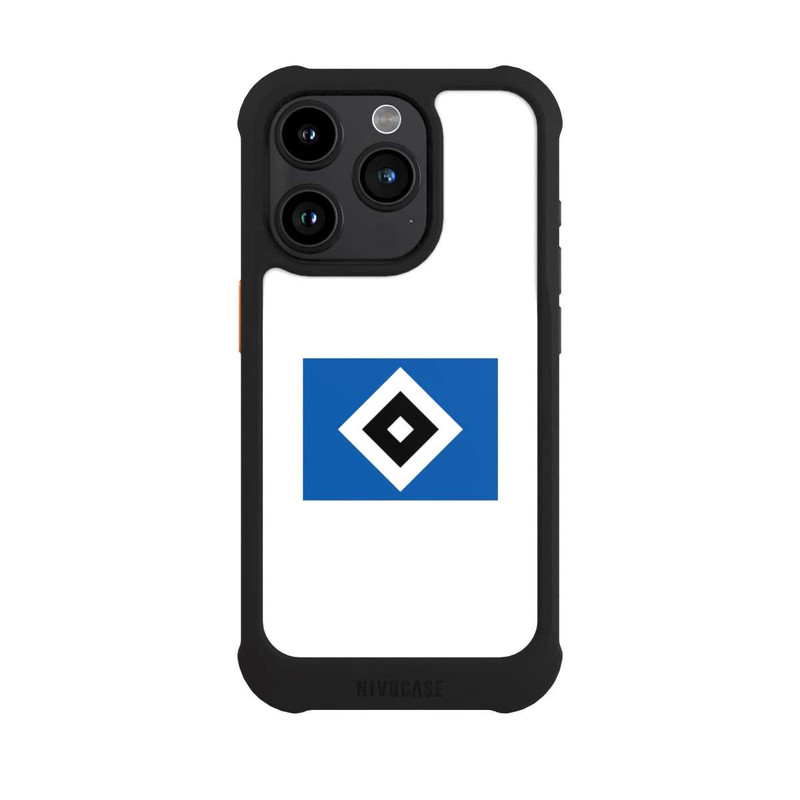 iPhone 15 Pro NIVOmax HSV Blanc / Bleu