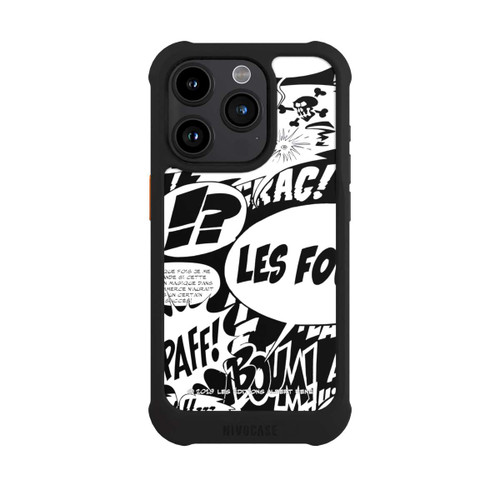 Apple iPhone 15 Pro NIVOmax Bulles BD Astérix Noir