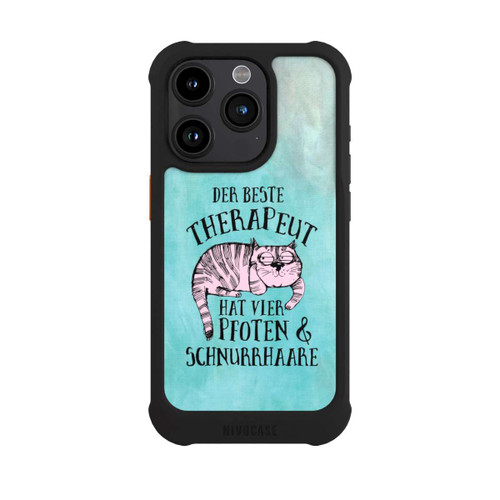 Apple iPhone 15 Pro NIVOmax Katze Therapeut