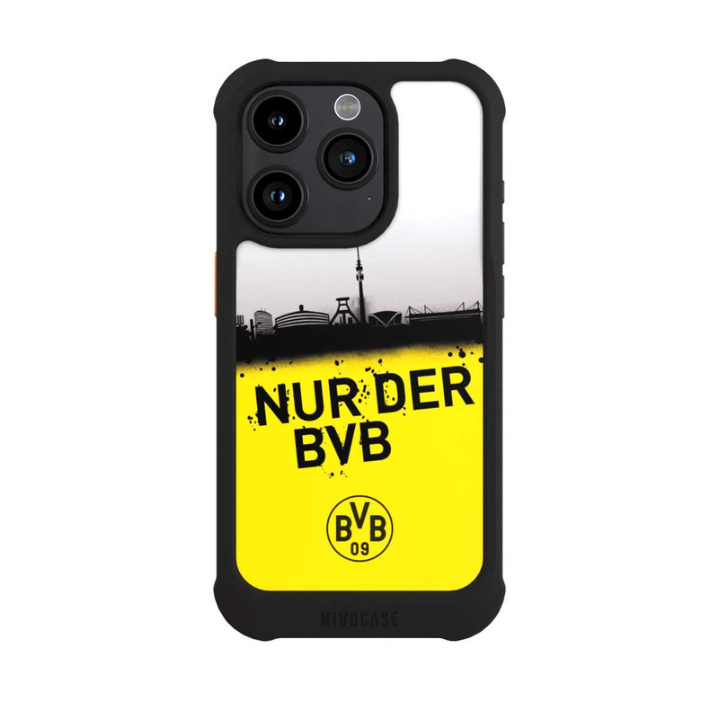 iPhone 15 Pro NIVOmax Nur der BVB - Silhouette