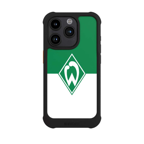 Apple iPhone 15 Pro NIVOmax Zwei Farben - Werder Bremen