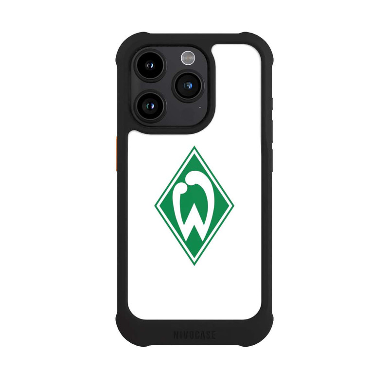 iPhone 15 Pro NIVOmax Logo auf Weiß - Werder Bremen