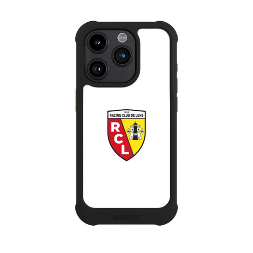 Apple iPhone 15 Pro NIVOmax Logo RC Lens / Blanc