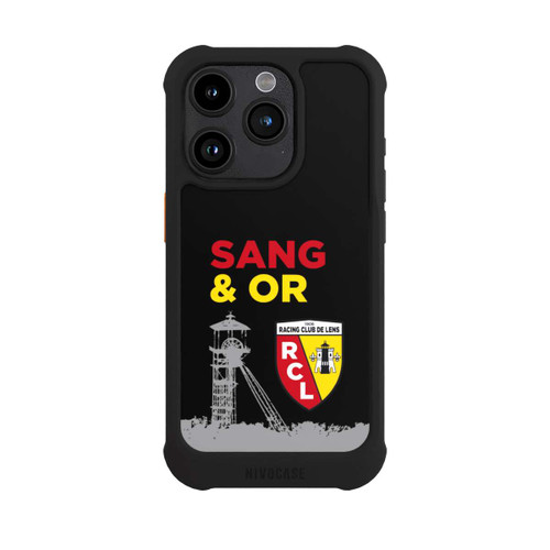 Apple iPhone 15 Pro NIVOmax Sang &amp; Or RC Lens