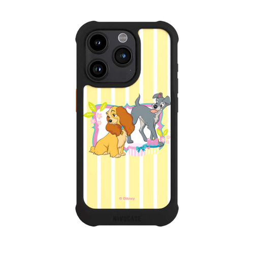 Apple iPhone 15 Pro NIVOmax Lady And The Tramp Frame yellow