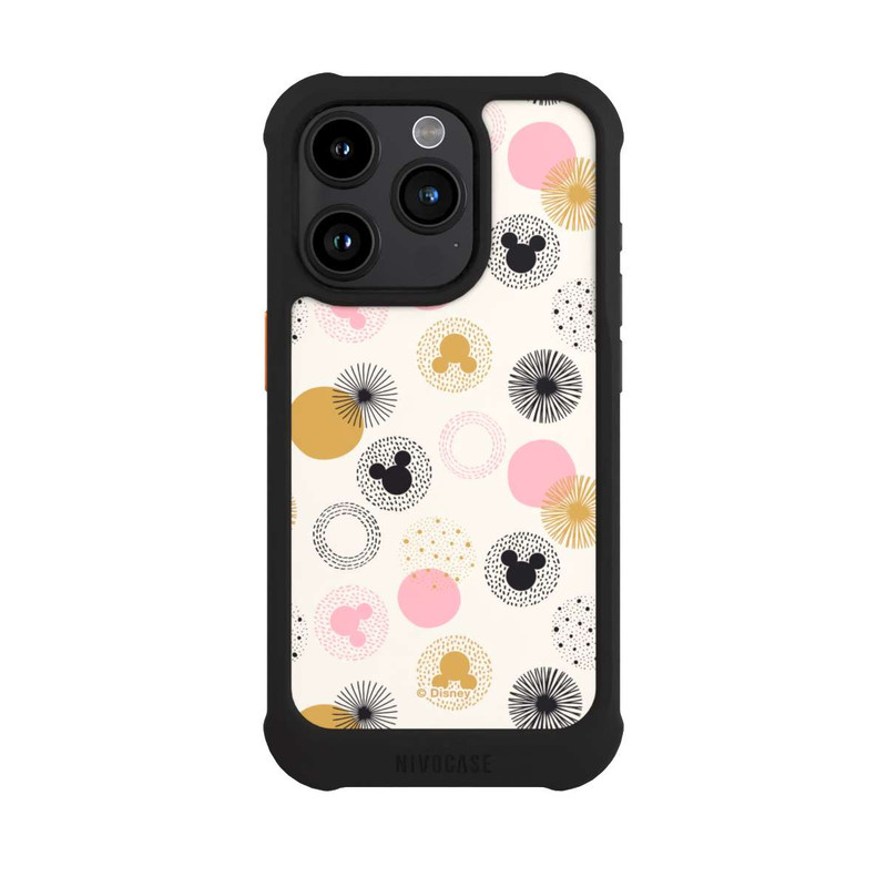 iPhone 15 Pro NIVOmax Mickey Dots Coloured