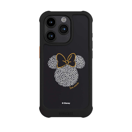 Apple iPhone 15 Pro NIVOmax Minnie Black and White