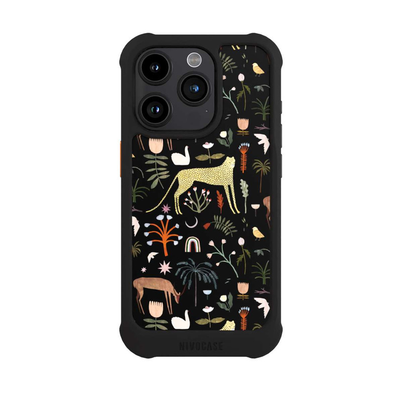 iPhone 15 Pro NIVOmax Wilde Gartenbuchstaben von Léa Le Pivert