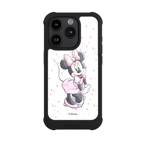 Apple iPhone 15 Pro NIVOmax Minnie Watercolour Dots