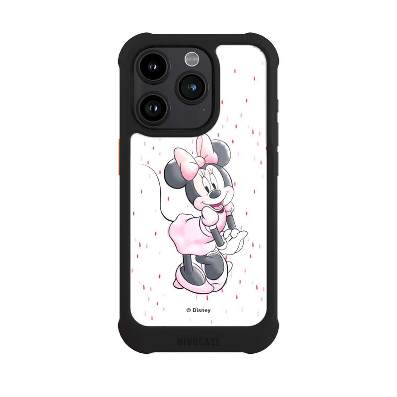 iPhone 15 Pro NIVOmax Minnie Watercolour Dots