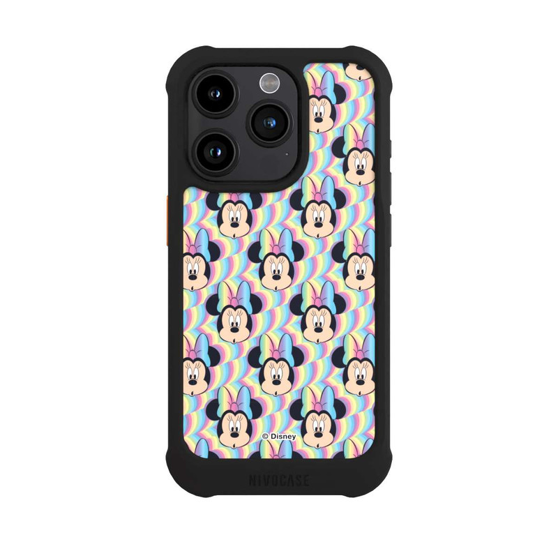 iPhone 15 Pro NIVOmax Minnie Rainbow Faces