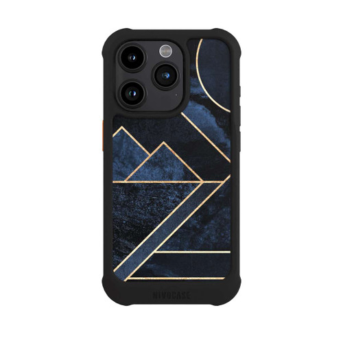 Apple iPhone 15 Pro NIVOmax Moderner Golddruck
