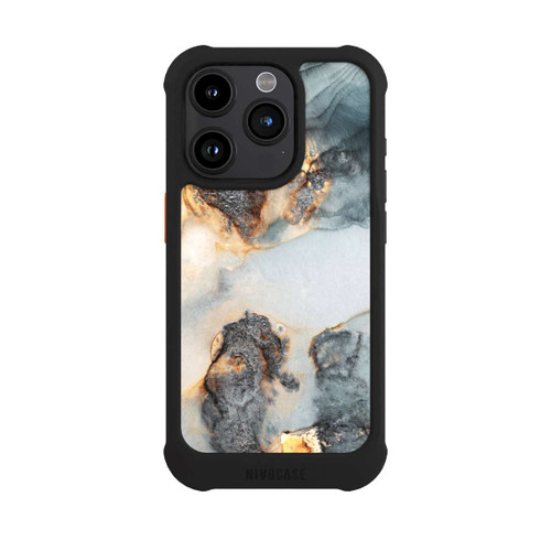 Apple iPhone 15 Pro NIVOmax Flutwellen Golddruck